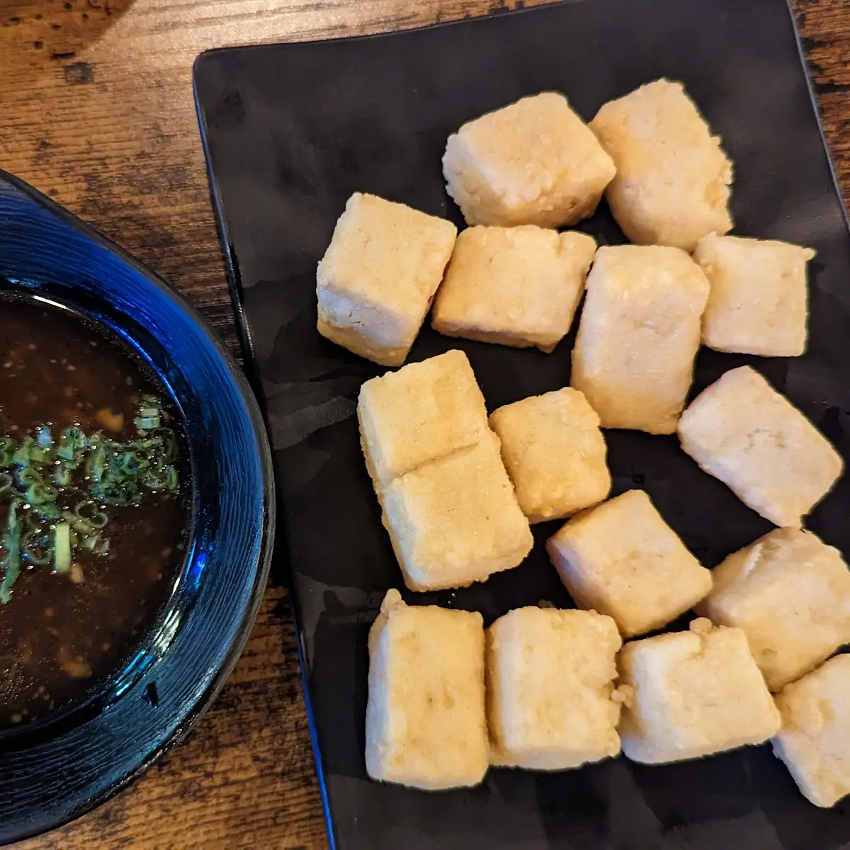 Crispy Tofu with Black Pepper Sauce