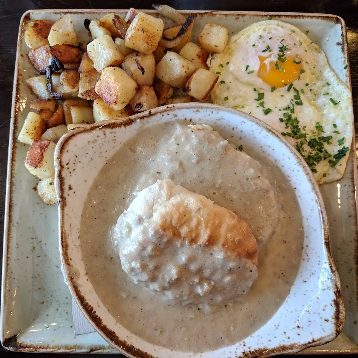 Heritage Pork Chop & Eggs