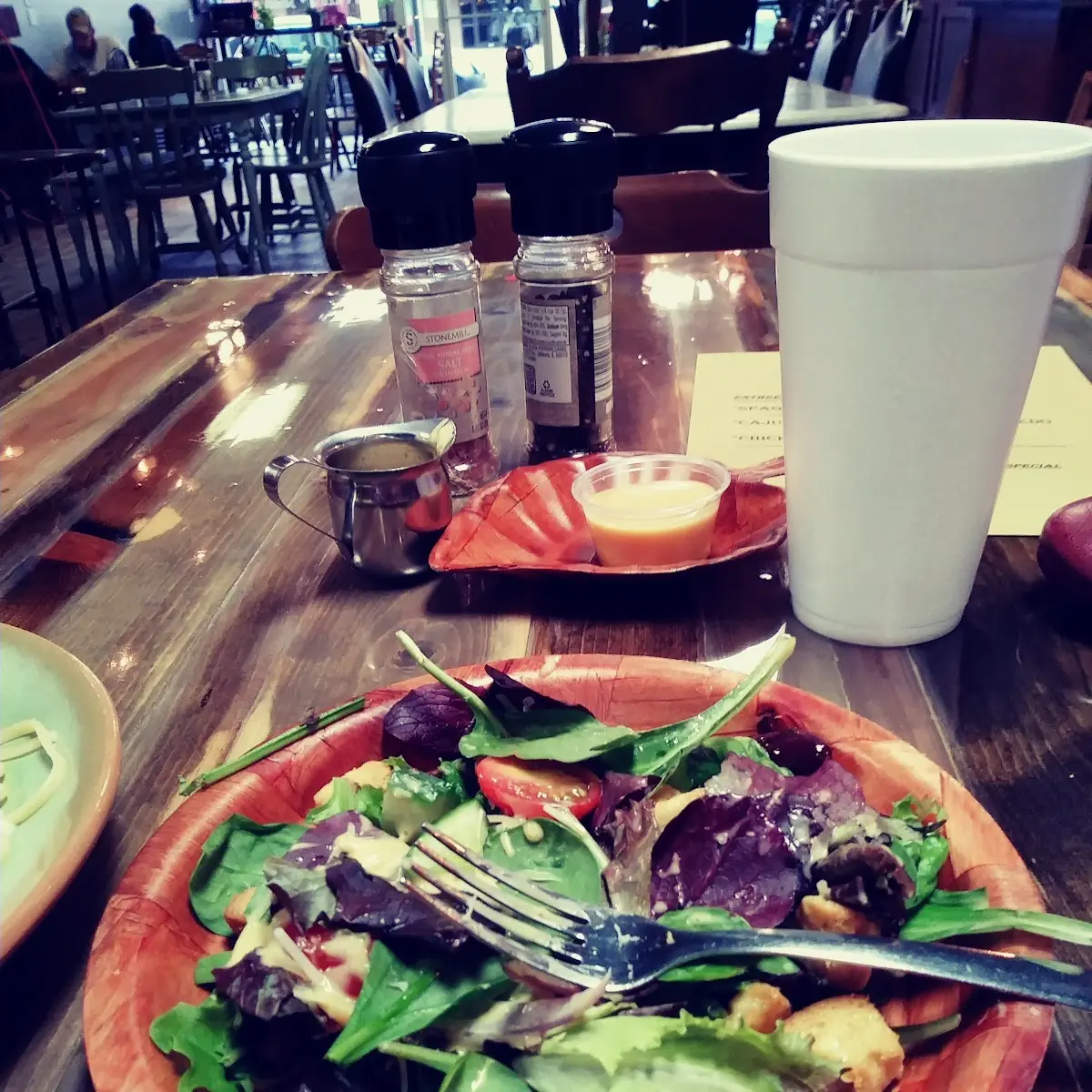 Salad Which Goes with Meal