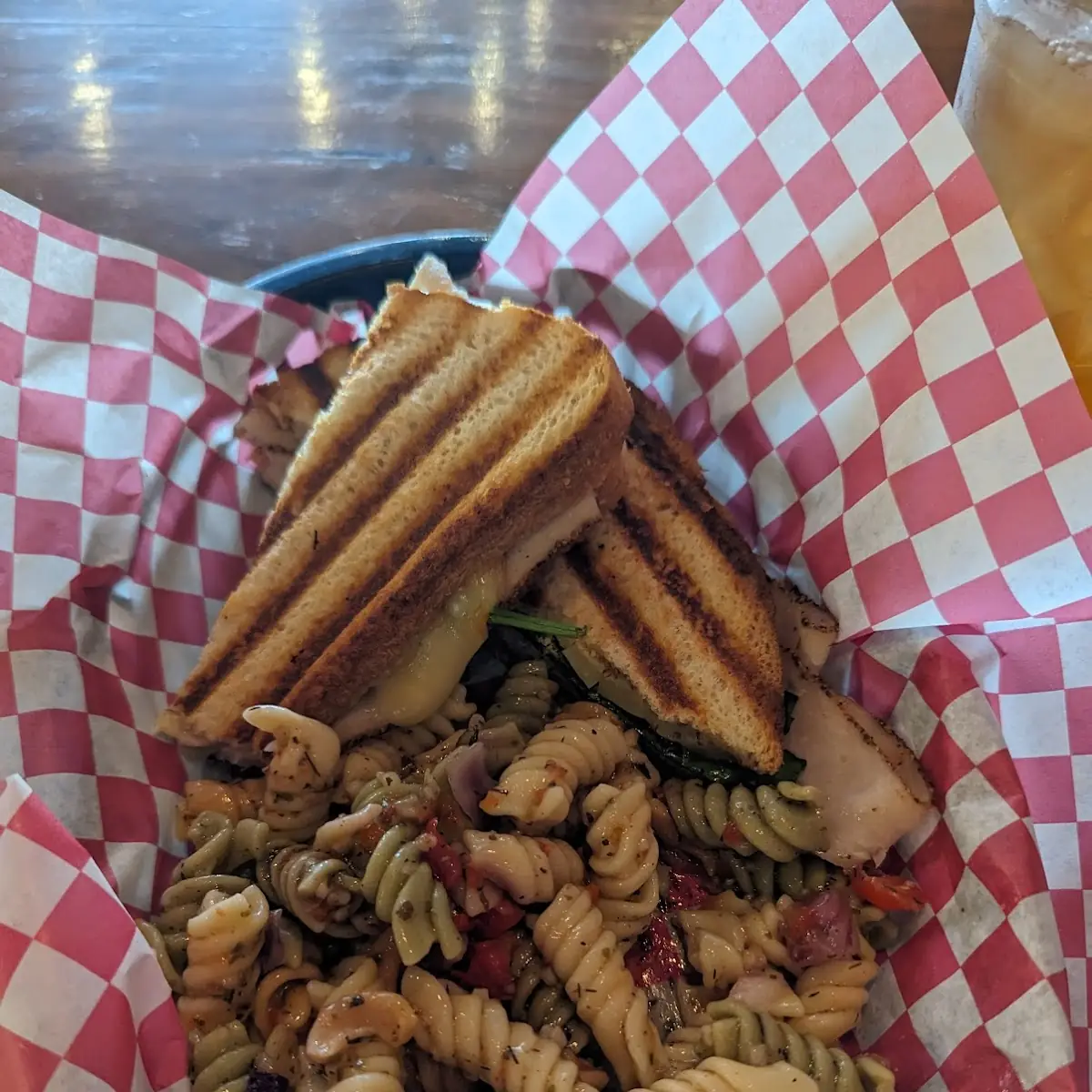 Sandwich with Pasta Salad
