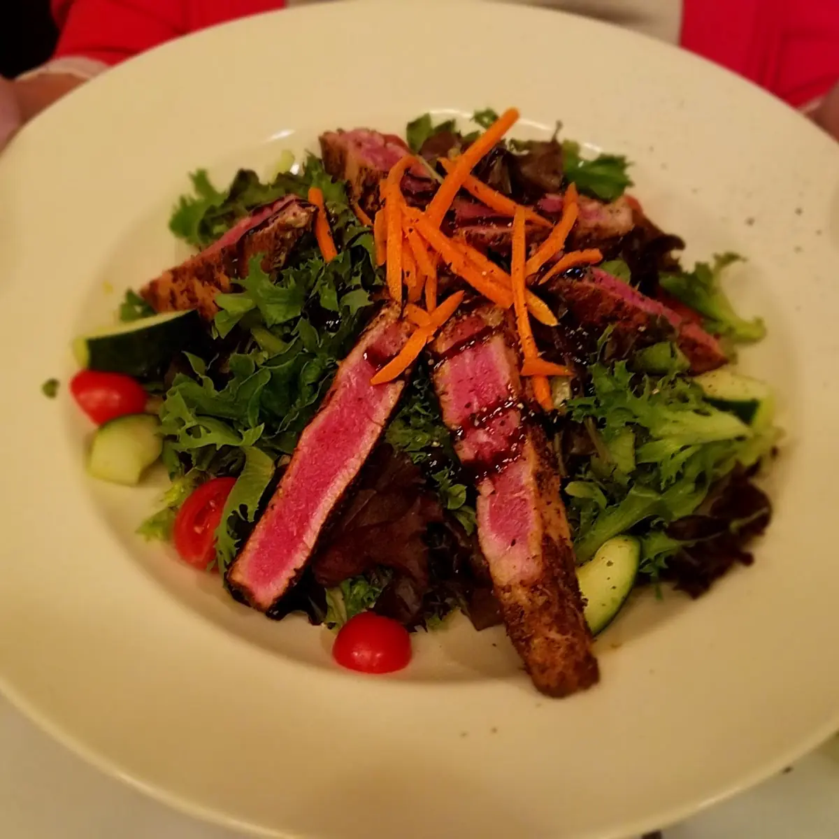 Blackened Ahi Tuna Salad