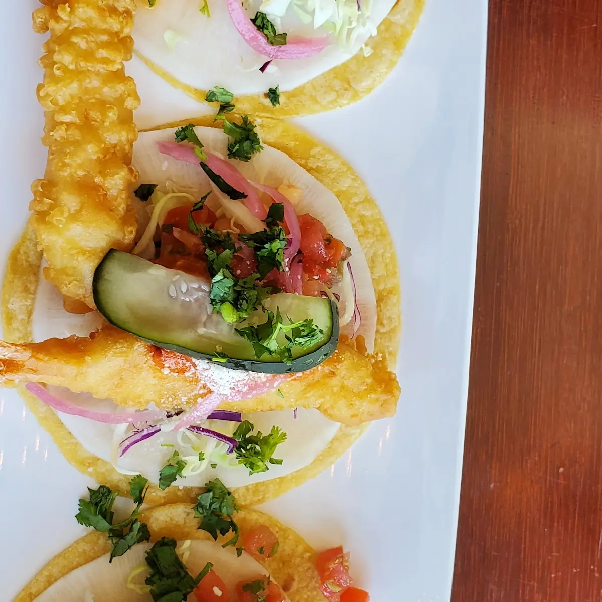 Tempura Shrimp Tacos