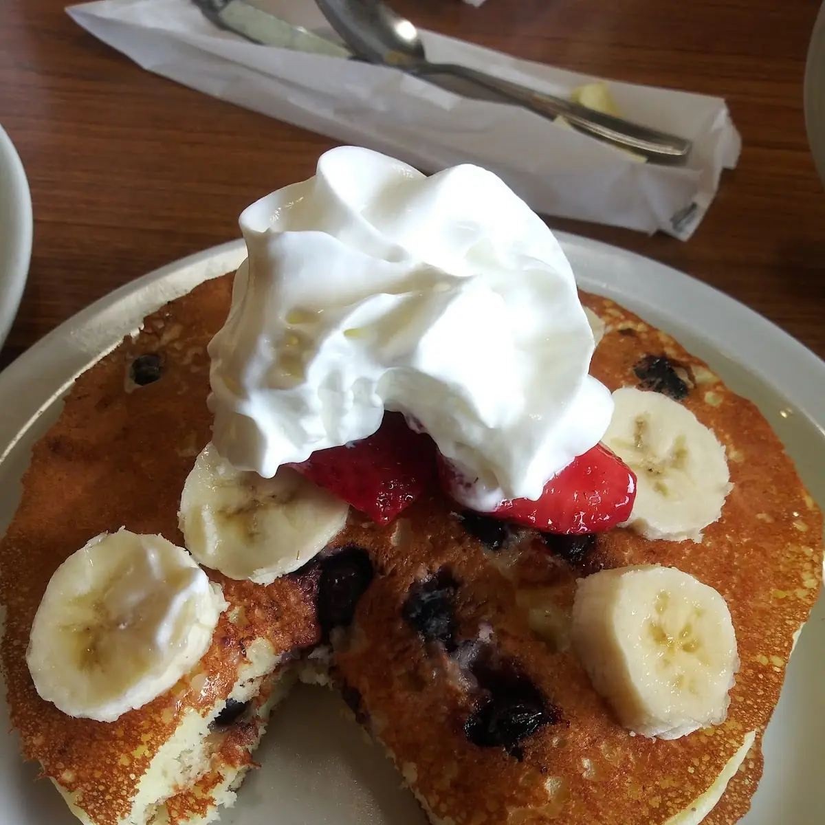 Double Berry Banana Pancake Slam