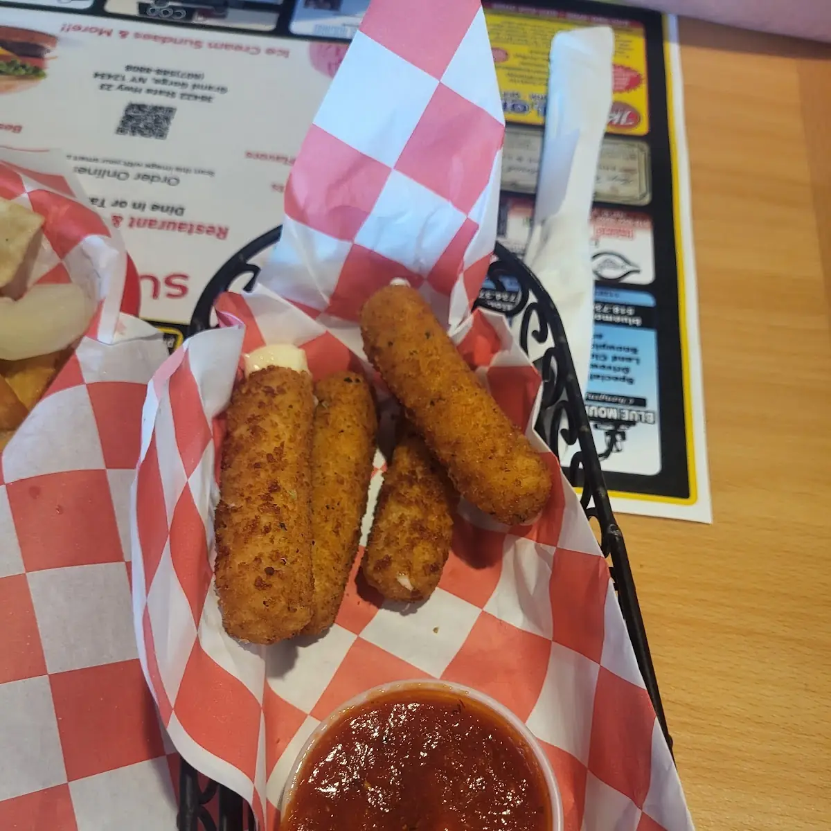 5 Breaded Mozzarella Sticks