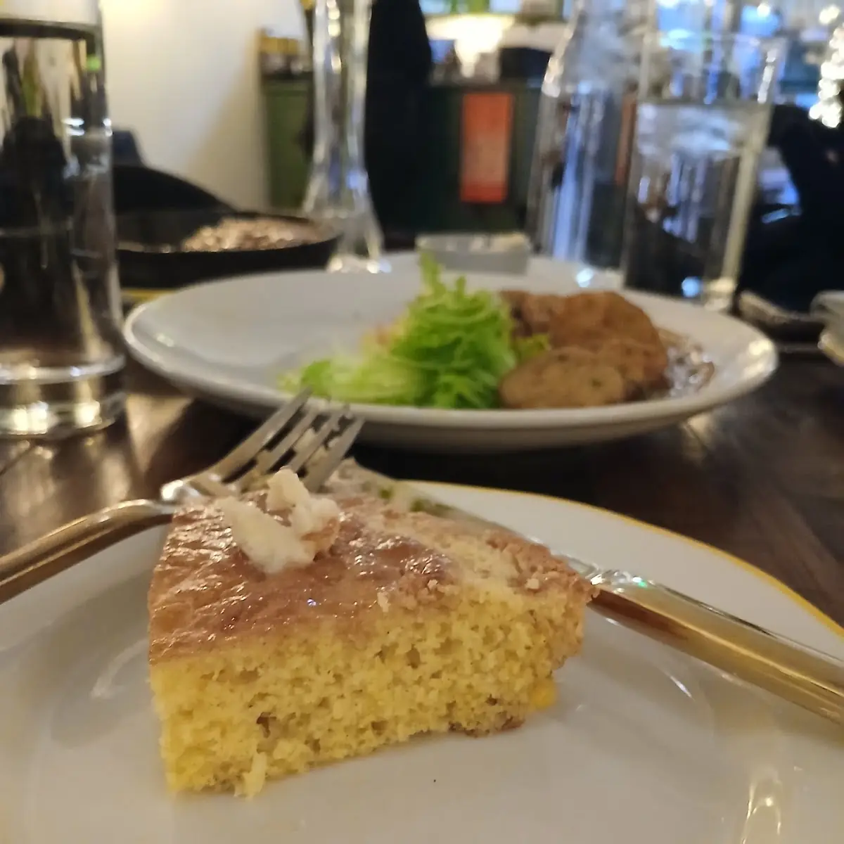 Cornbread and Fried Green Tomatoes