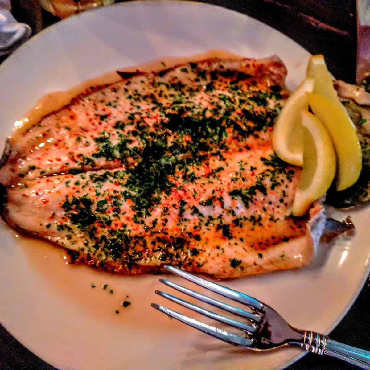 Butterflied Rainbow Trout