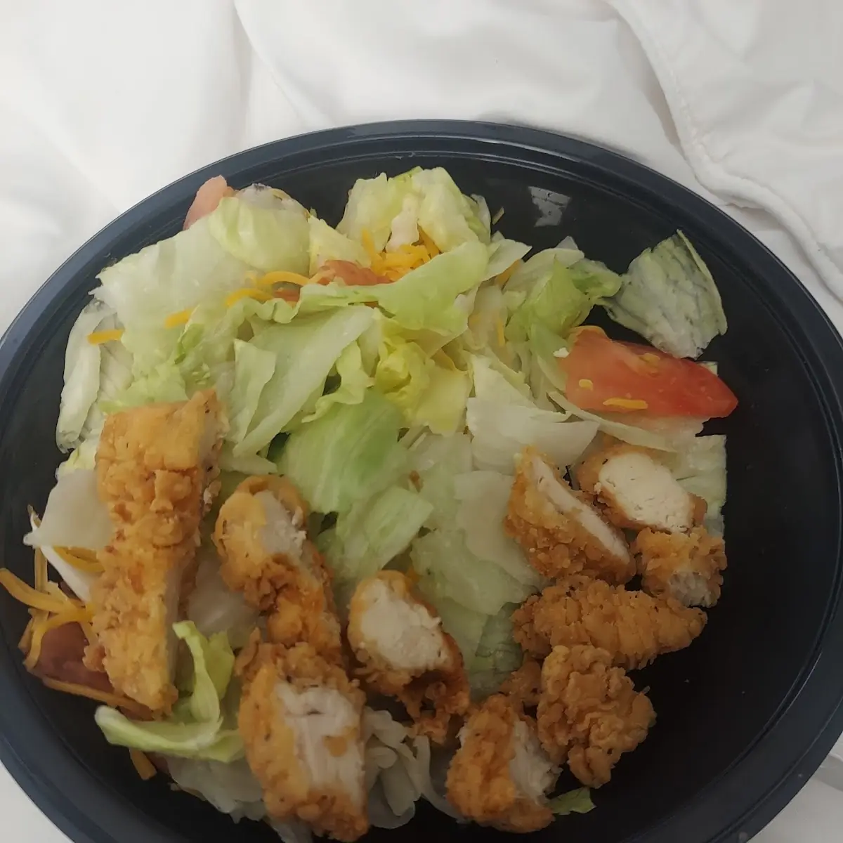 Crispy Chicken Entrée Salad