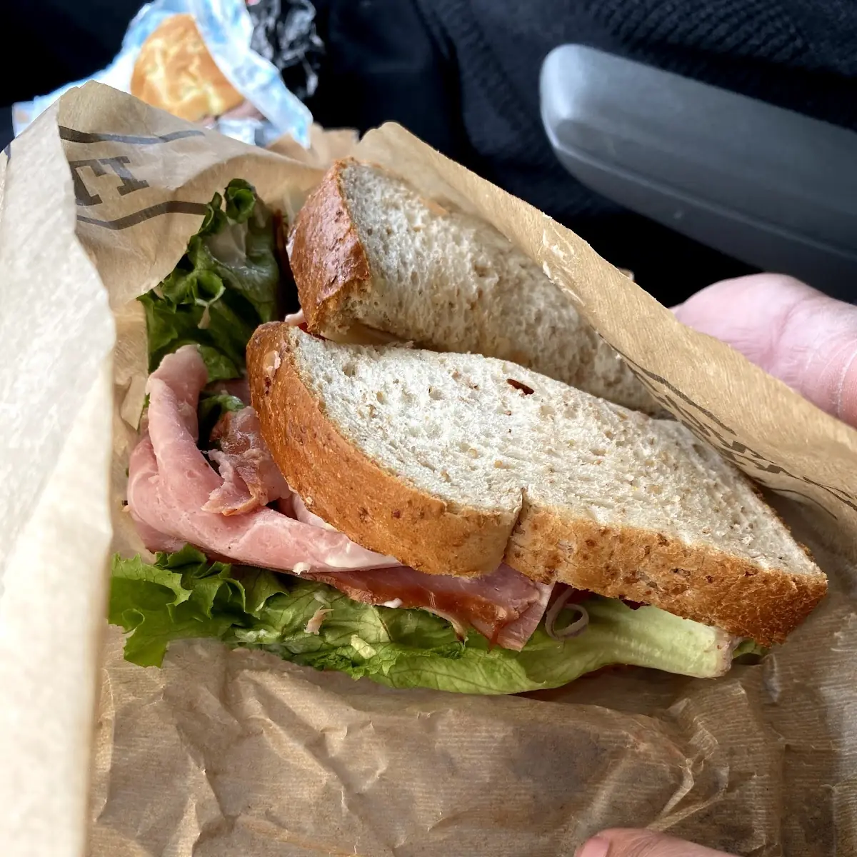 Not a Hot Ham and Cheese Sandwich