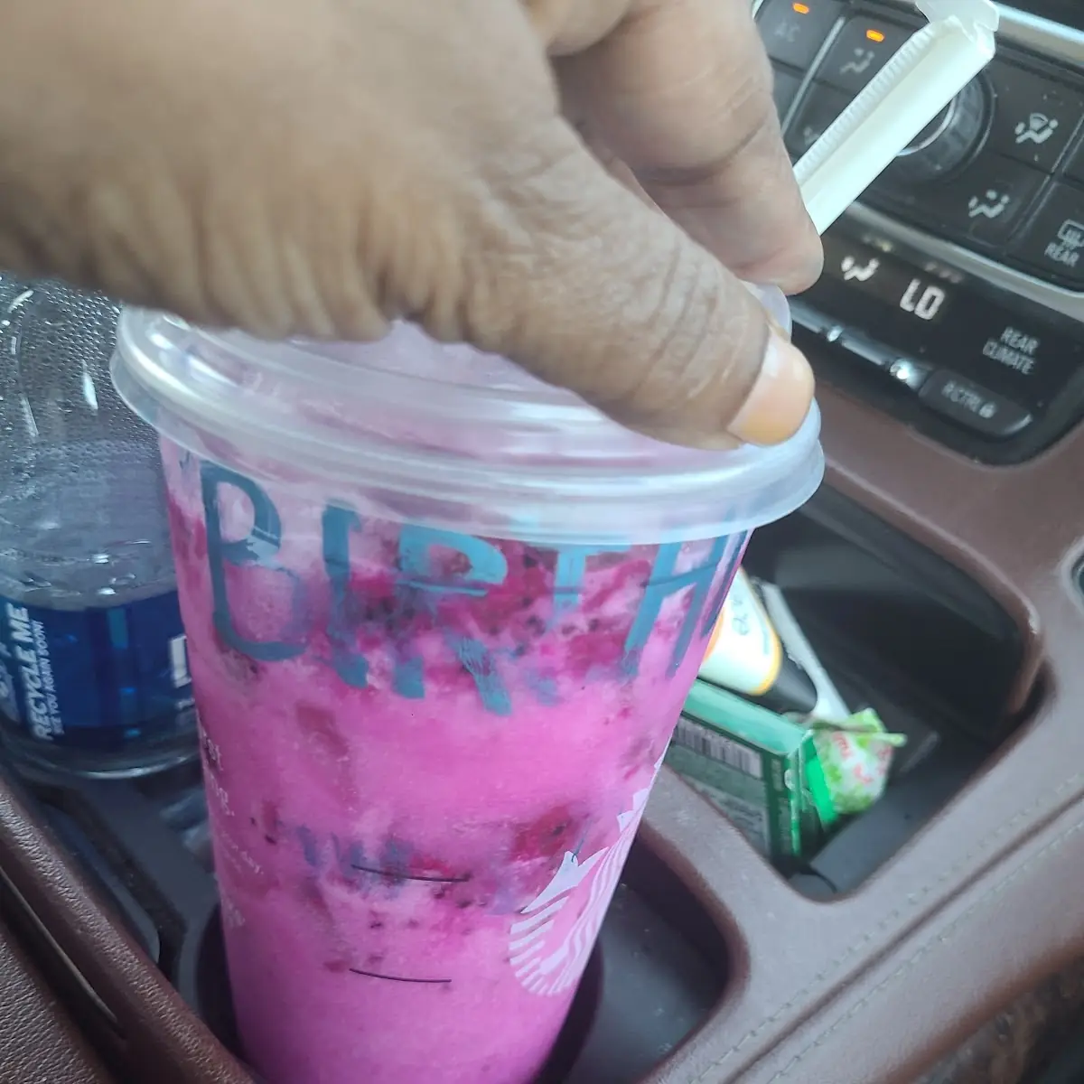 Dragon Fruit Refresher with Coconutmilk