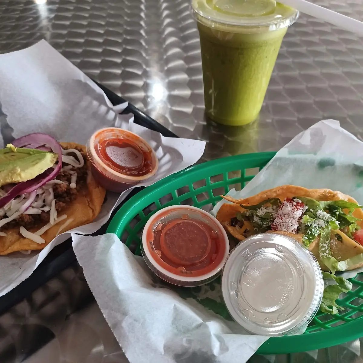 Tostad & Beef Taco