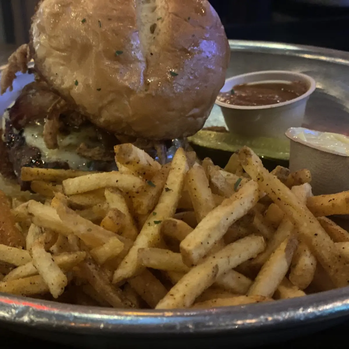 Bacon Cheddar Burger