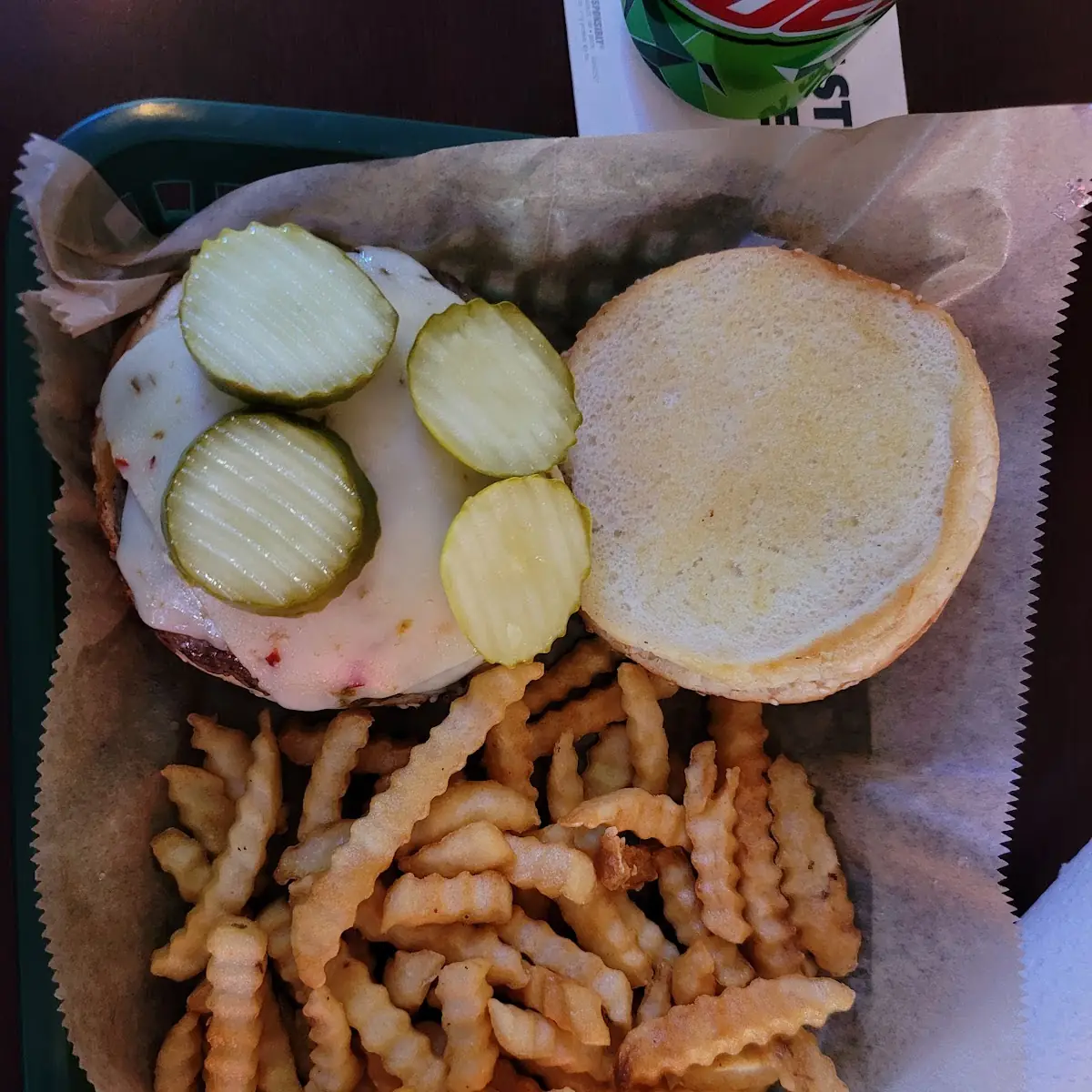 Half Pound Cheese Burger Combo