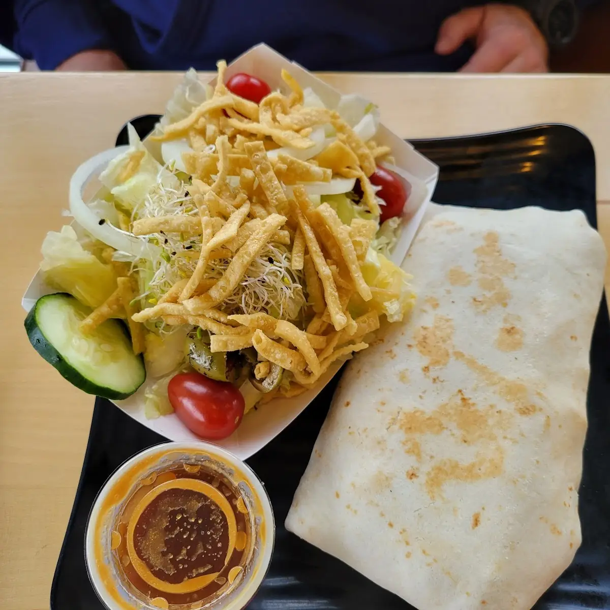 Spicy General Chicken Burrito