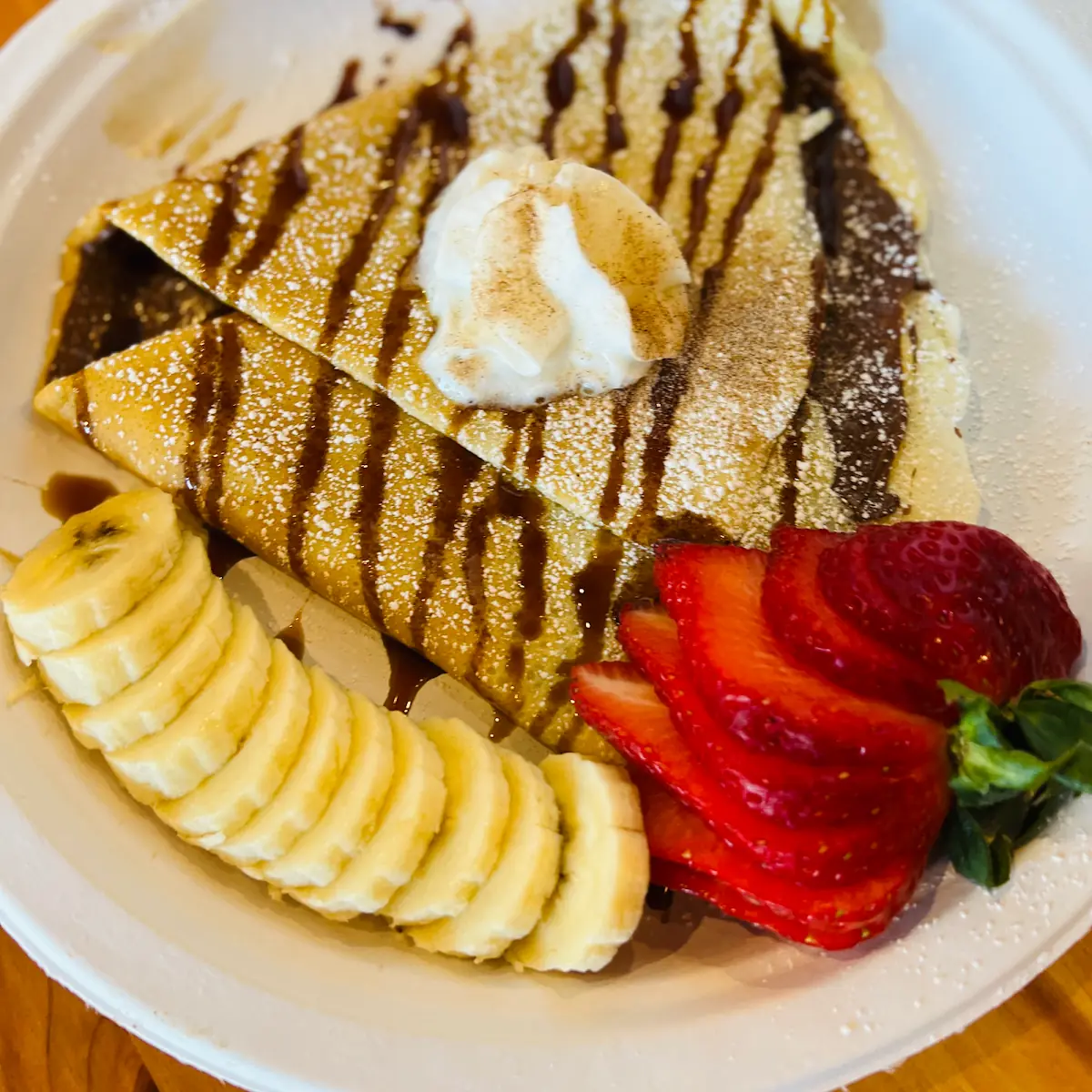Strawberry Banana Crepe