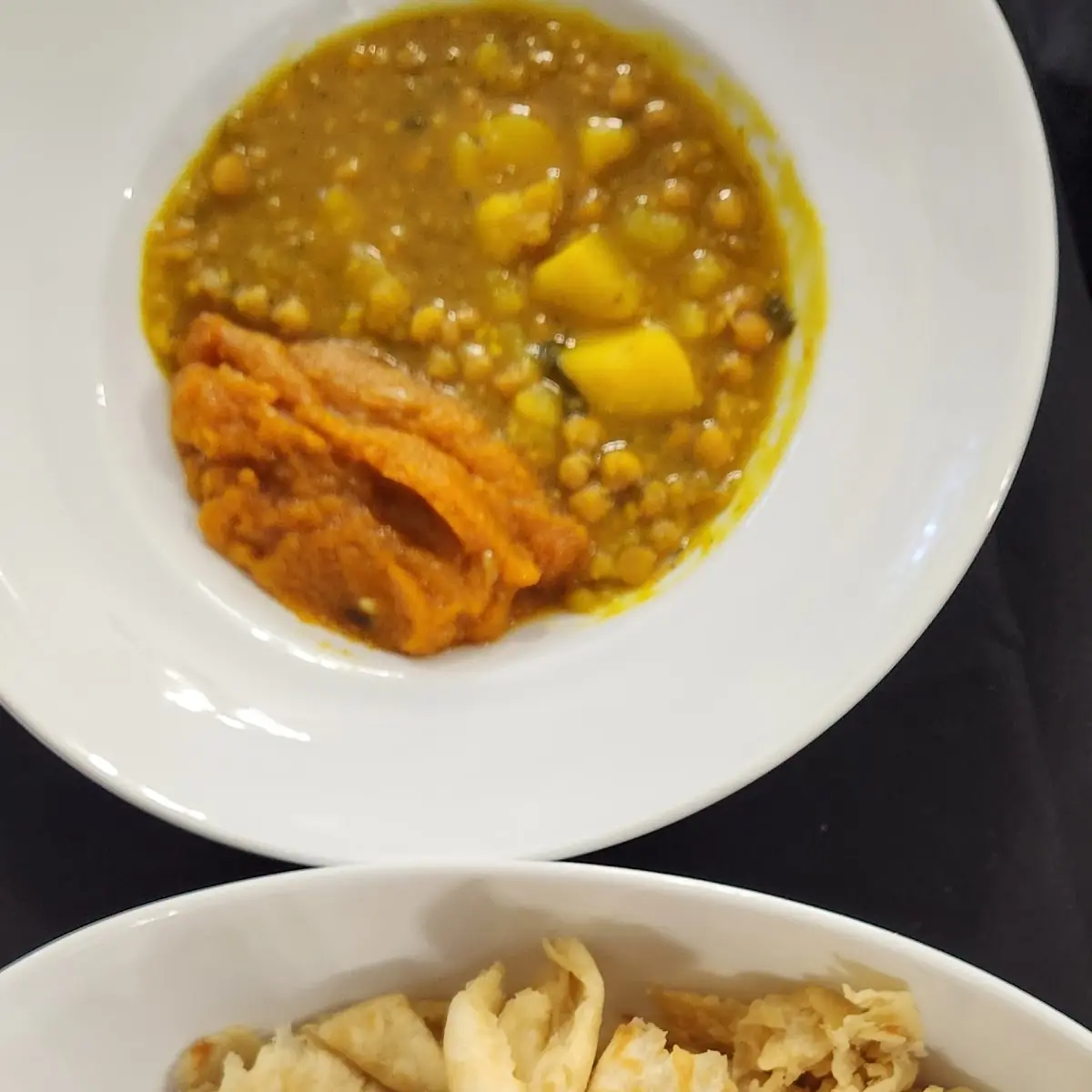 Vegetarian Plate with Buss Up