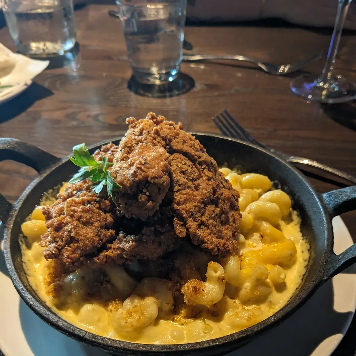 Southern Fried Chicken Mac & Cheese
