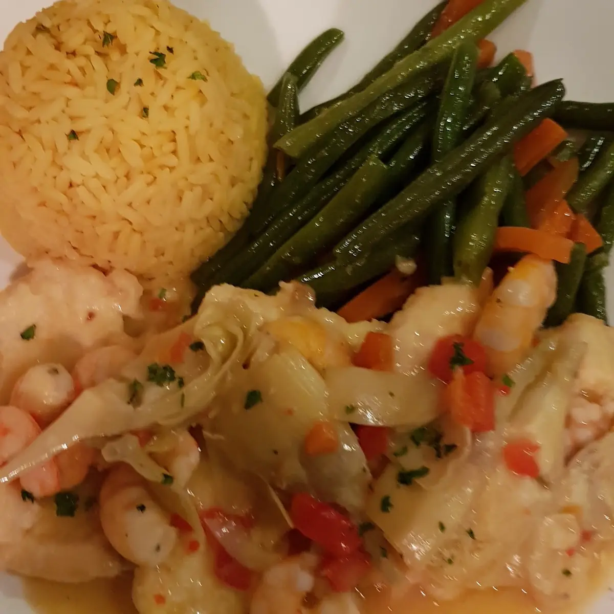Shrimp in Garlic Sauce