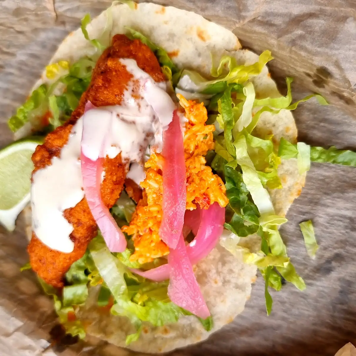 Nashville Hot Chicken Taco