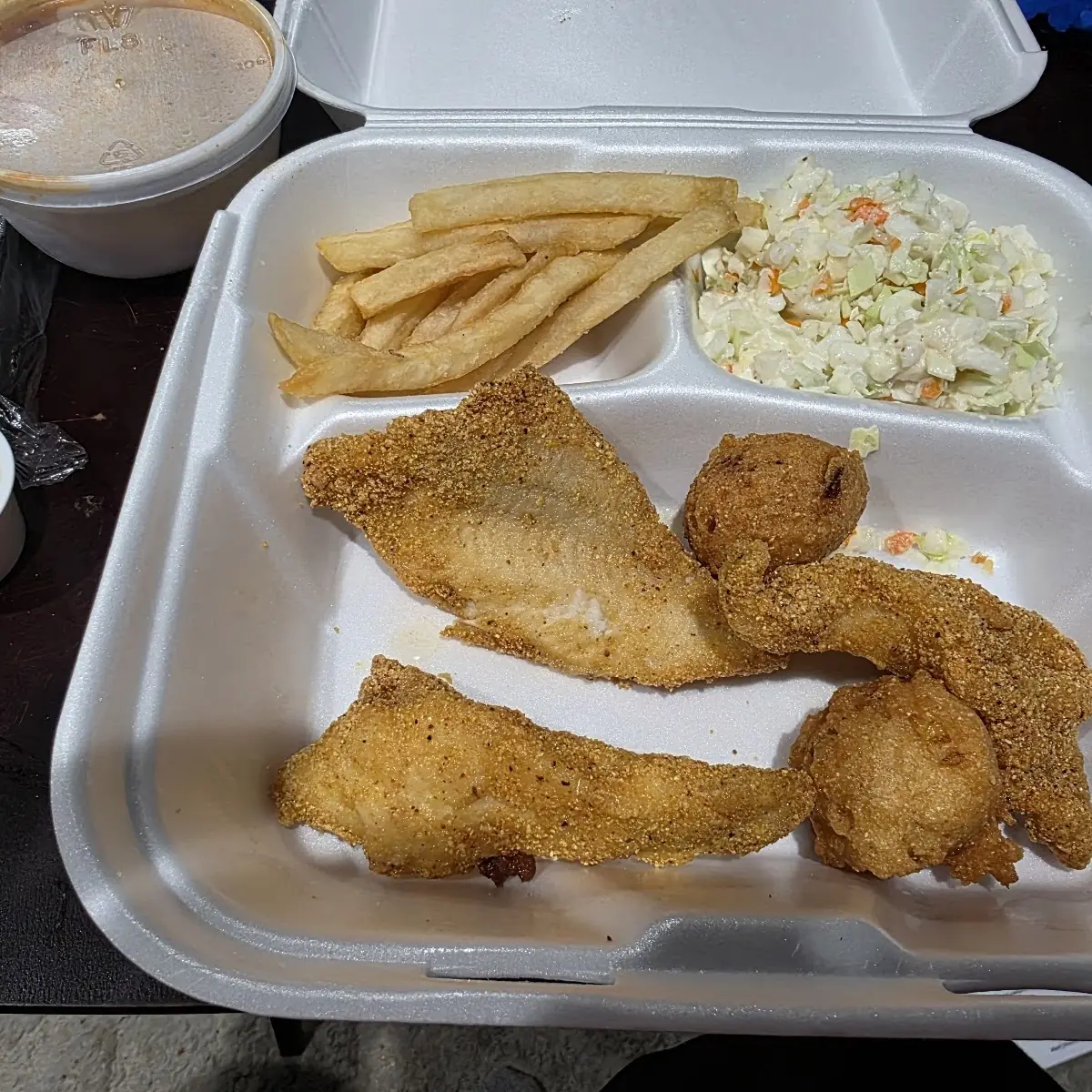 3 Piece Catfish Dinner