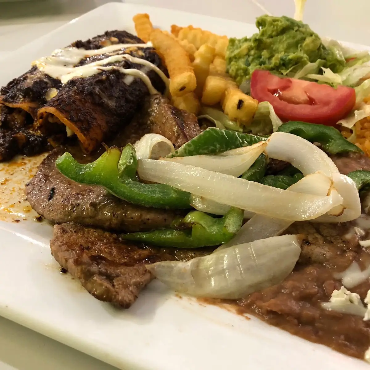 Beef Chile Relleno & Beef Taco