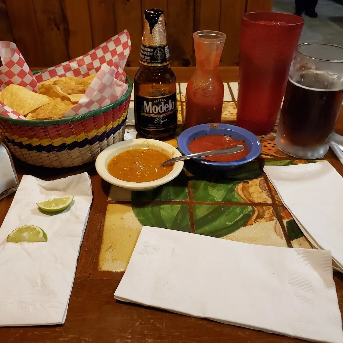 Chips & Salsa with Negra Modelo