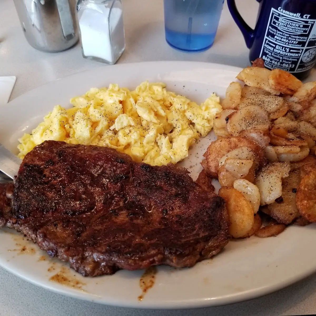Cajon Steak Eggs