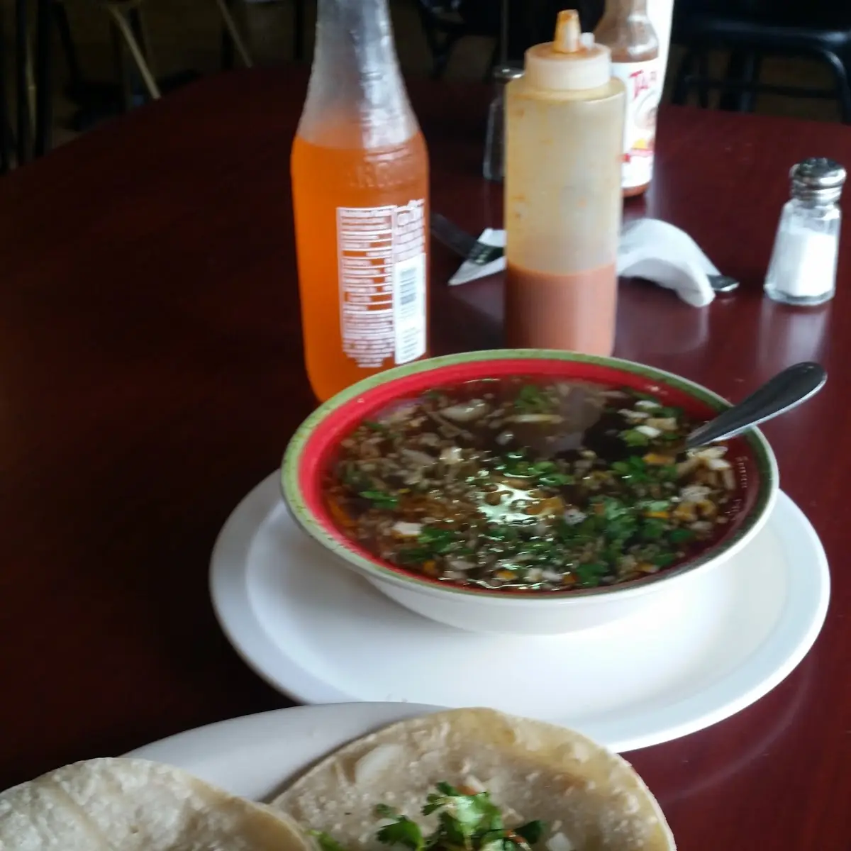 Tacos De Birrea Con Consome