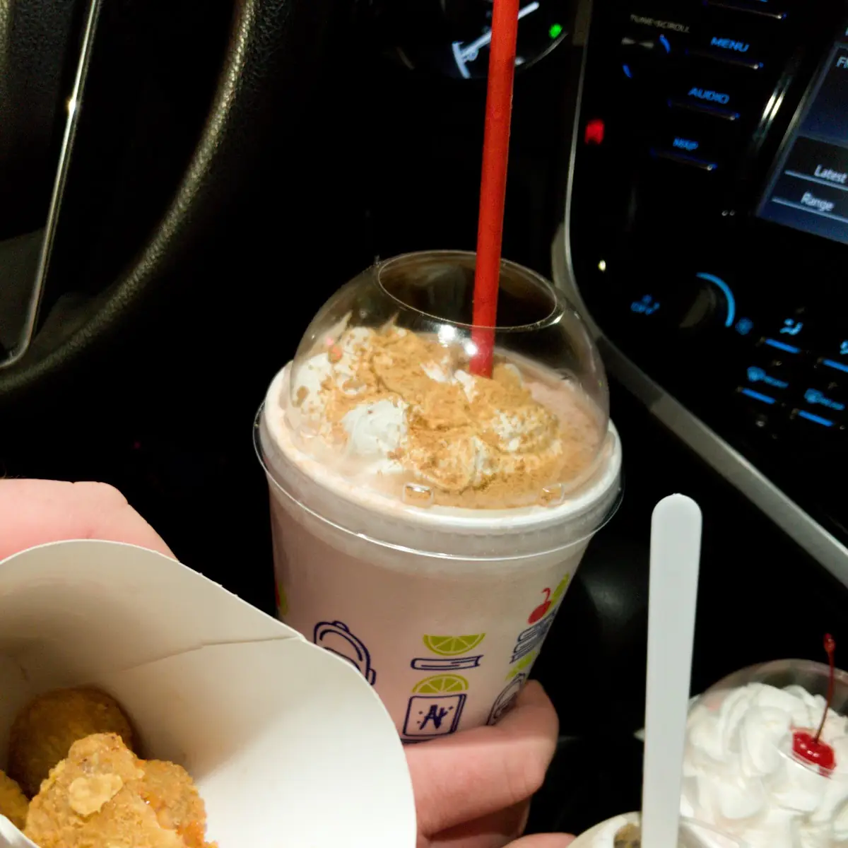 Sonic Blast with Reese's Peanut Butter Cups