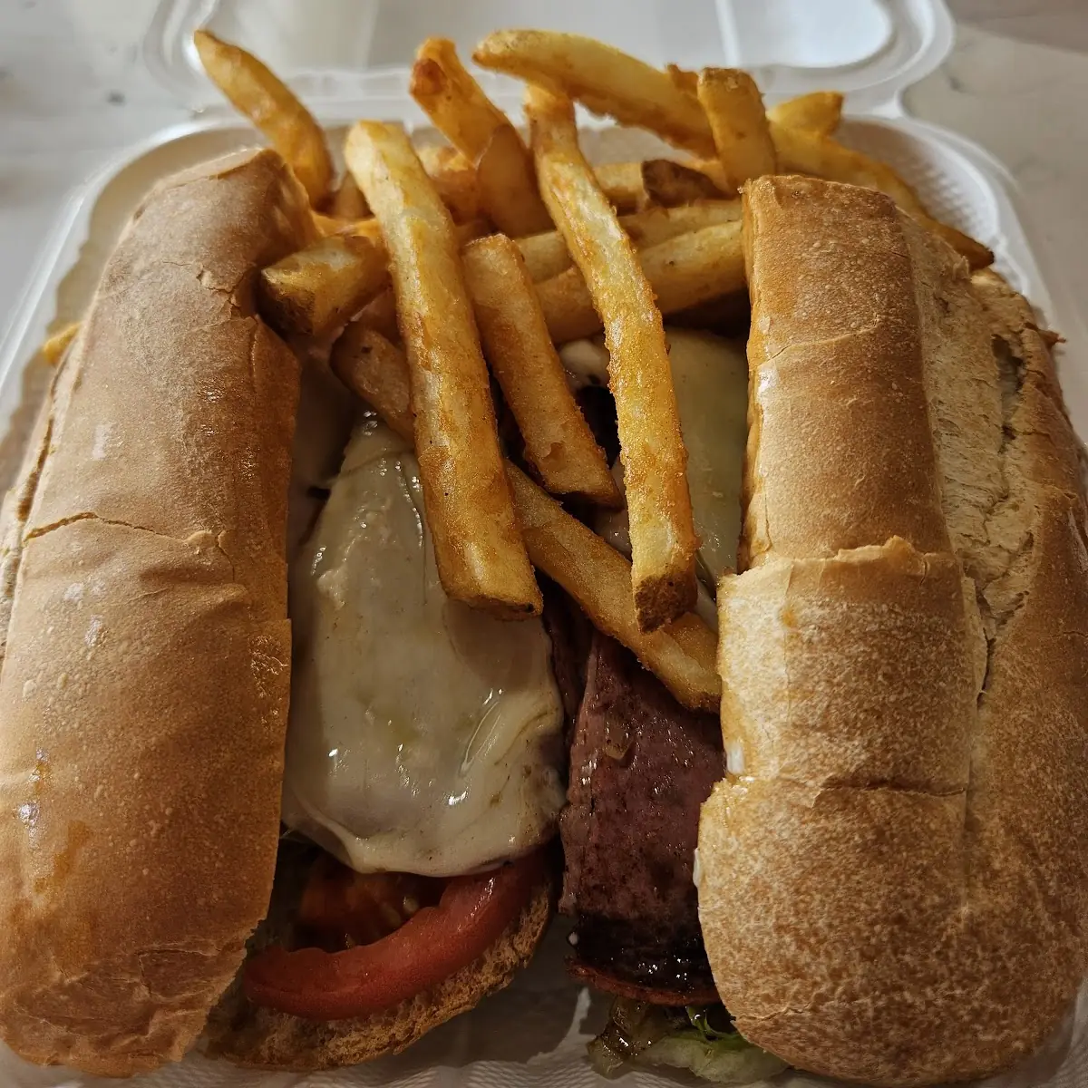 Italian Sub with Fries