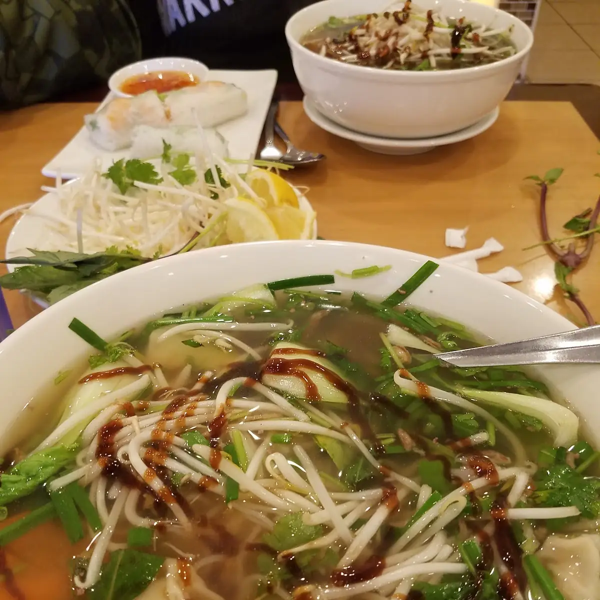 Noodle and Wonton Soup