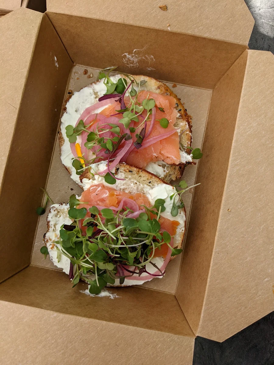 Smoked Salmon Bagel