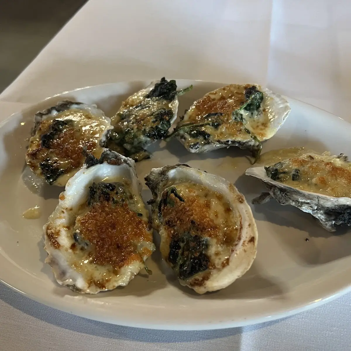 Oysters Rockefeller