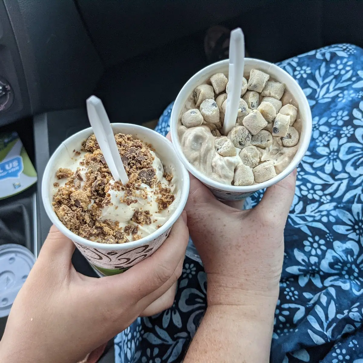Reese's PBC and Cookie Dough Spins