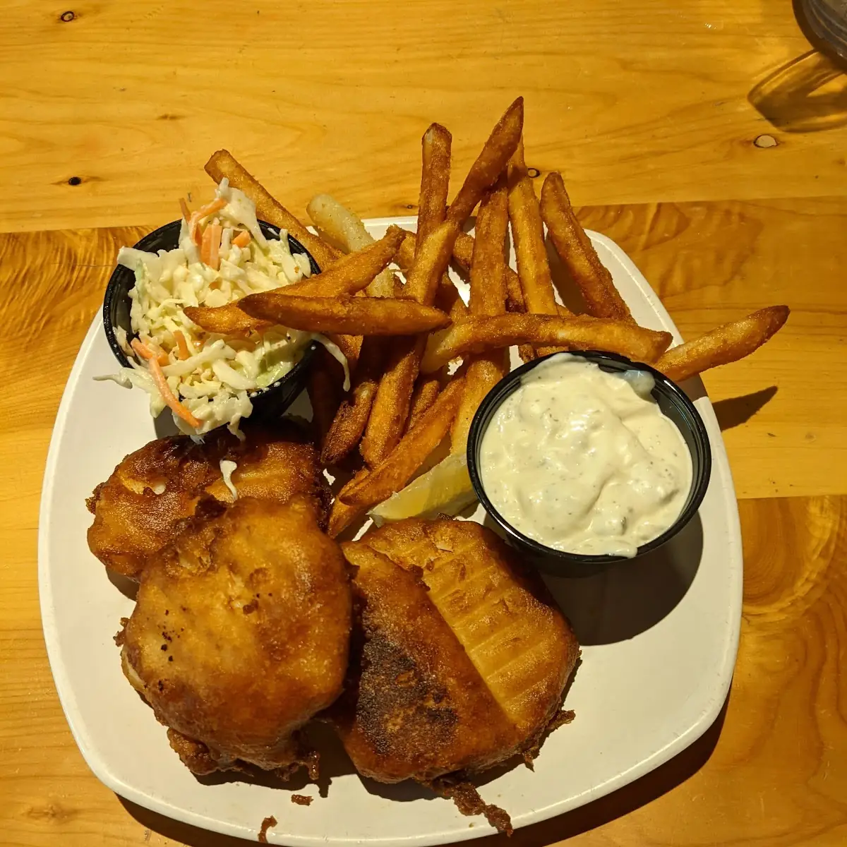 Fish and Chips Plate
