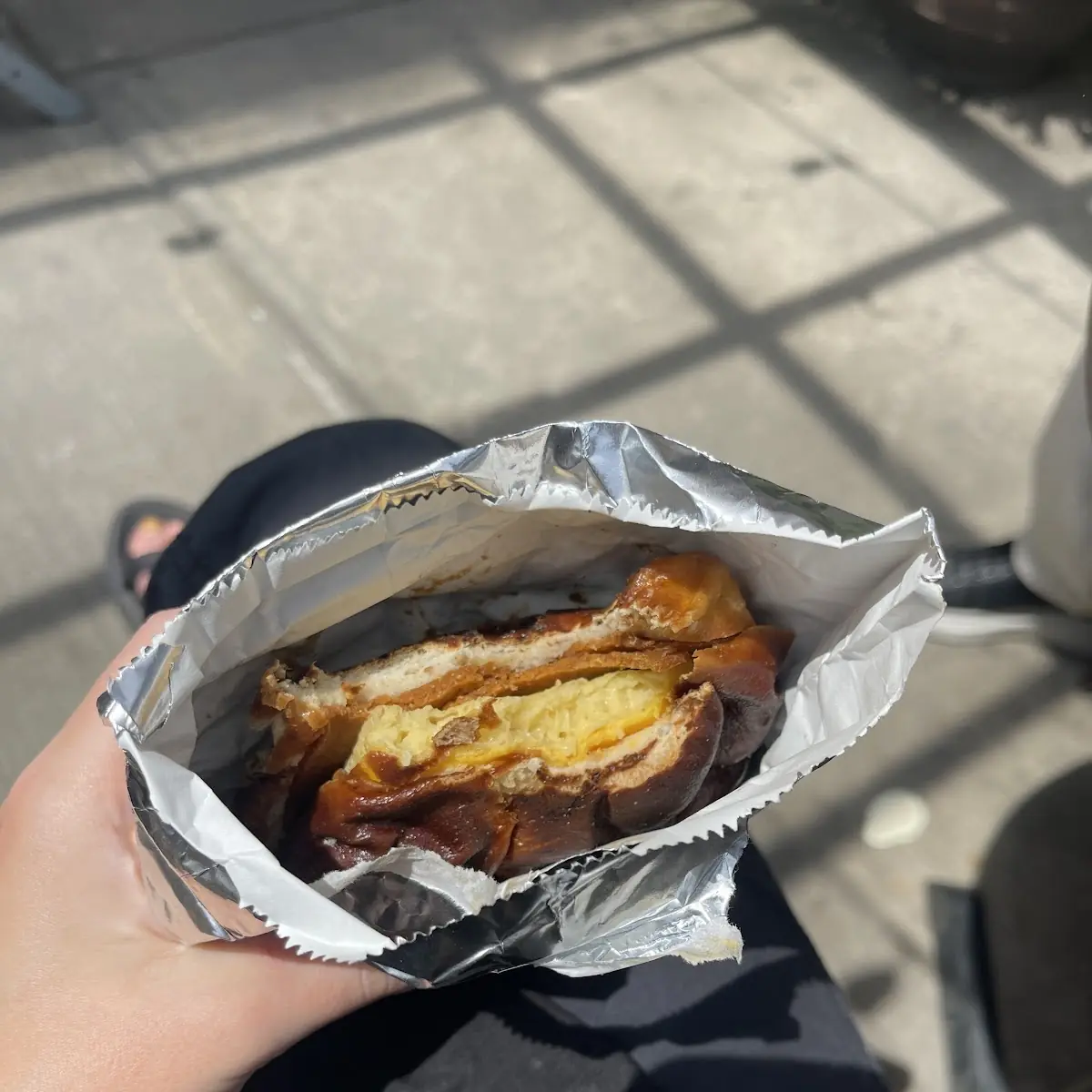 Bacon Egg and Cheeze