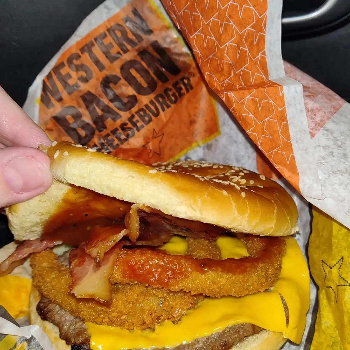 Western Bacon Cheeseburger