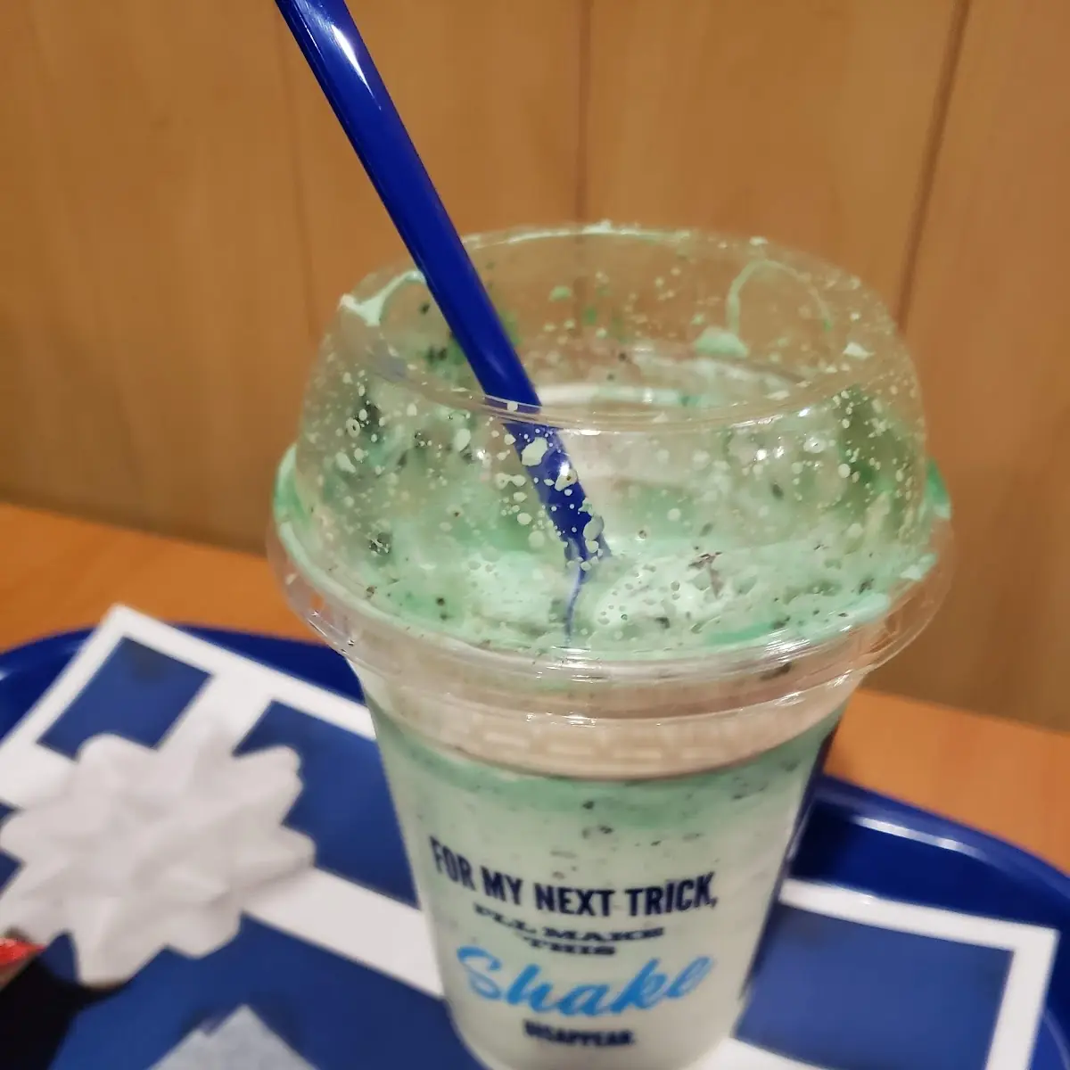 Mint Chocolate Chip Shake