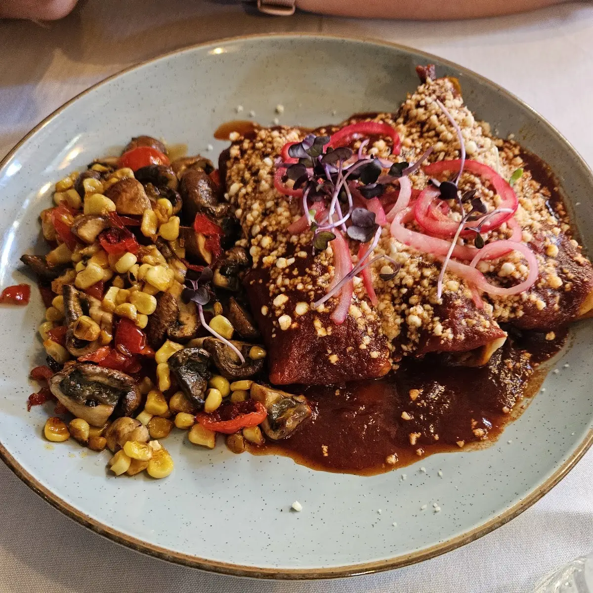 Braised Short Ribs Blackberry Mole Poblano