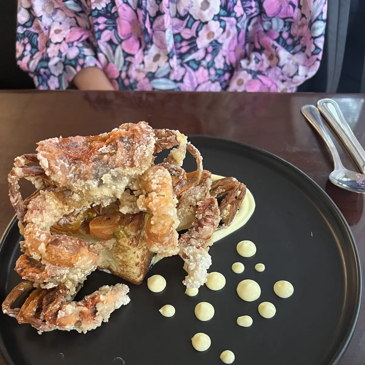 Soft Shell Crab on Toast