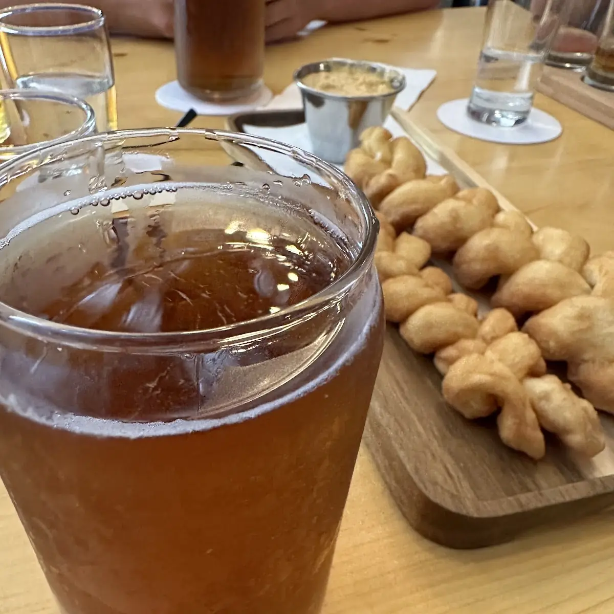 Hazy Amber Beer