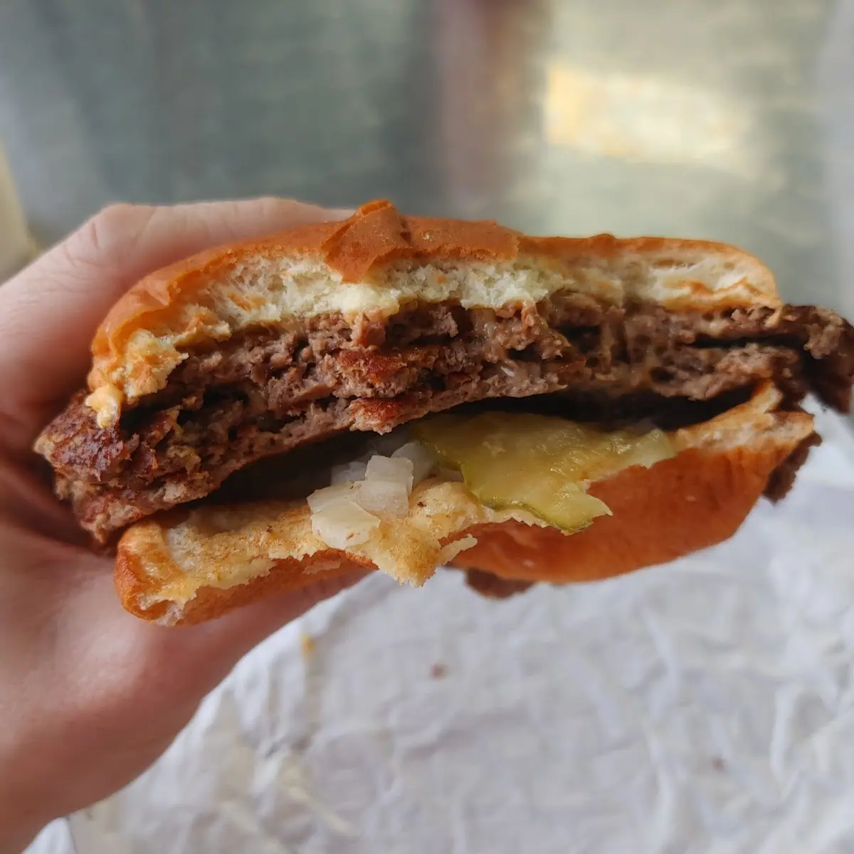 Triple Cheeseburger Special
