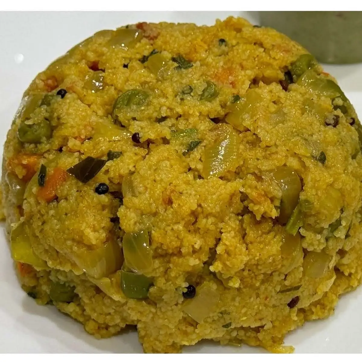 Vegan Mixed Vegetable Rice Vangibath