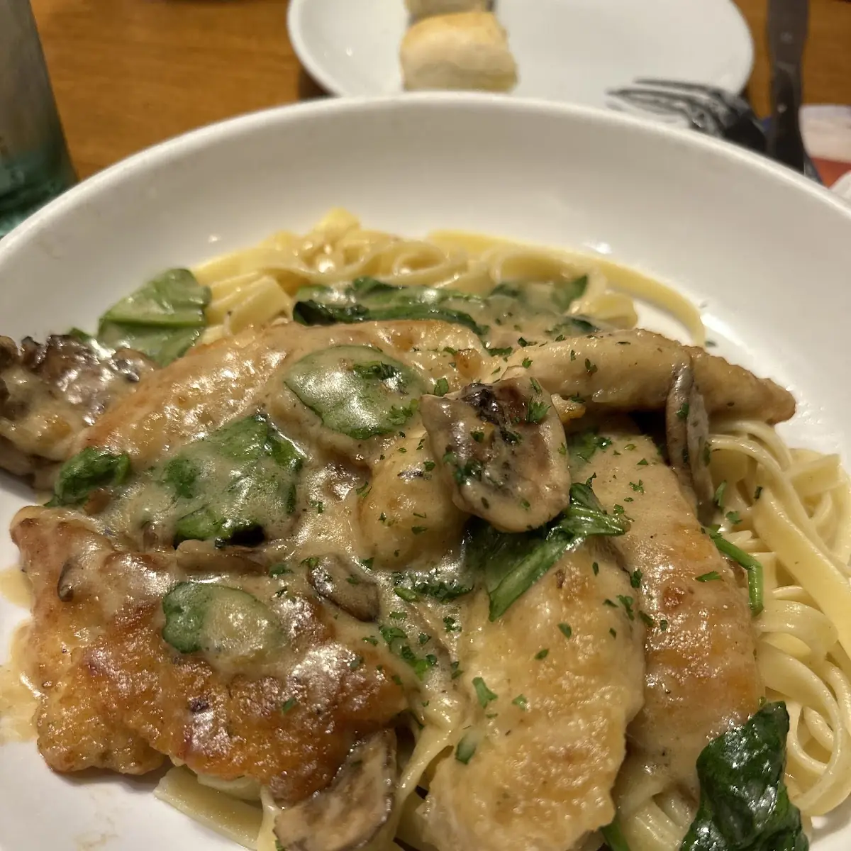 Stuffed Chicken Marsala