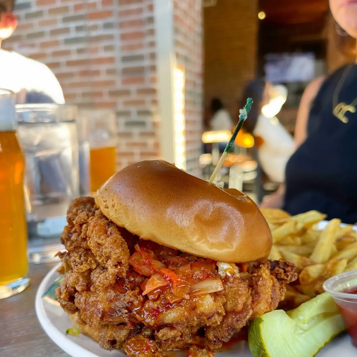 Korean Fried Chicken Sandwich