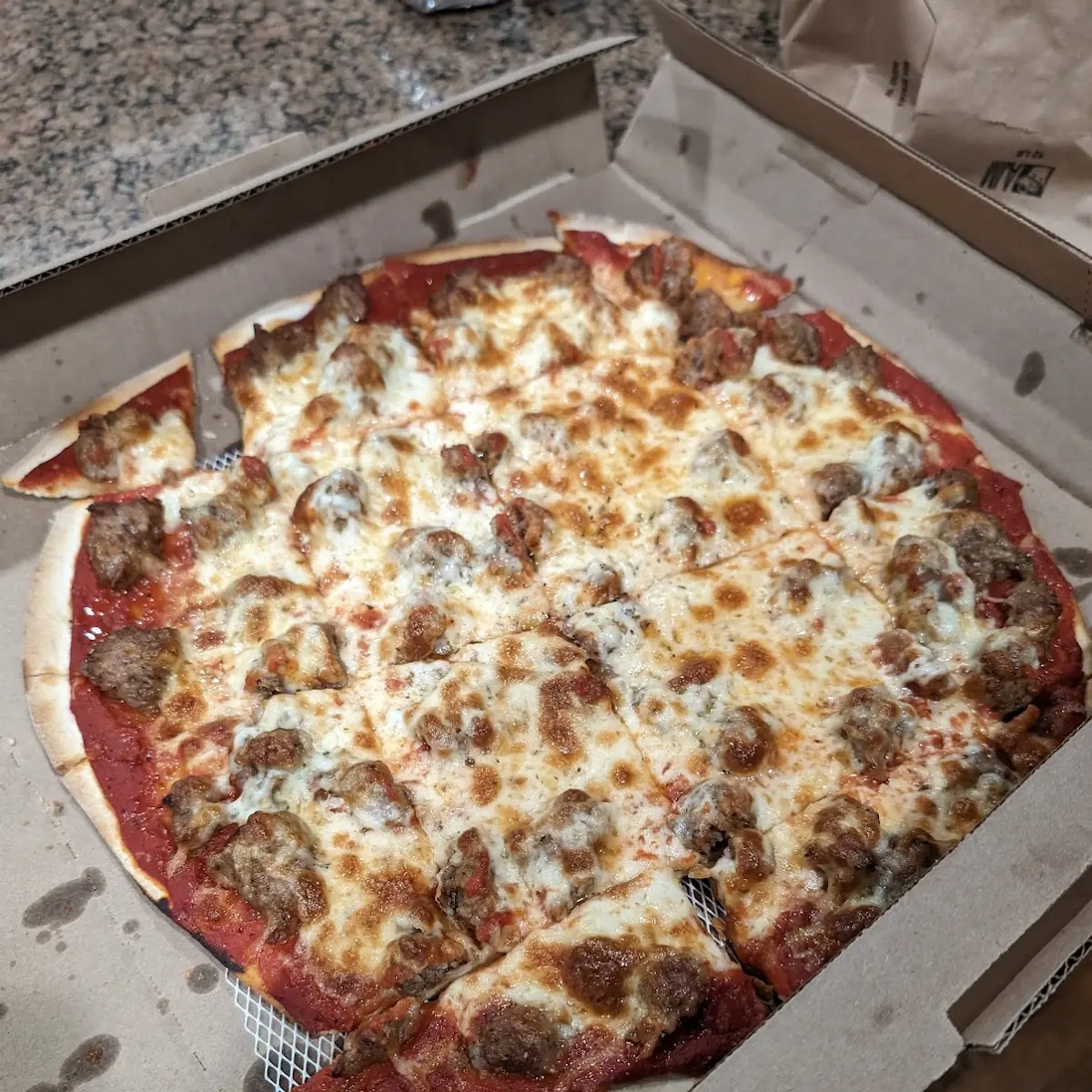 Sausage Pizza