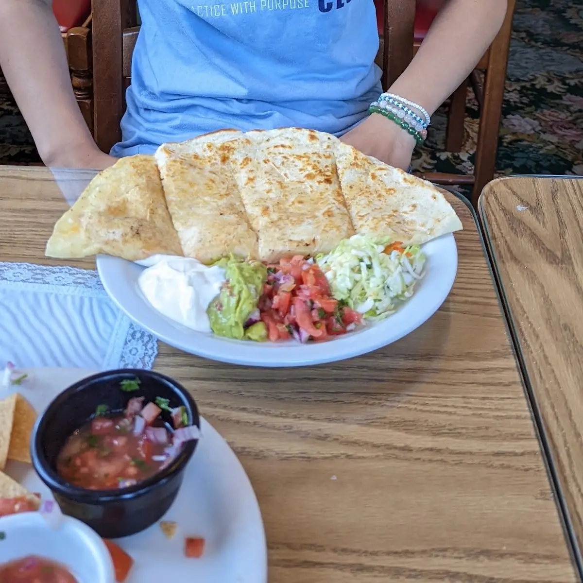 Chicken Adobo Quesadilla