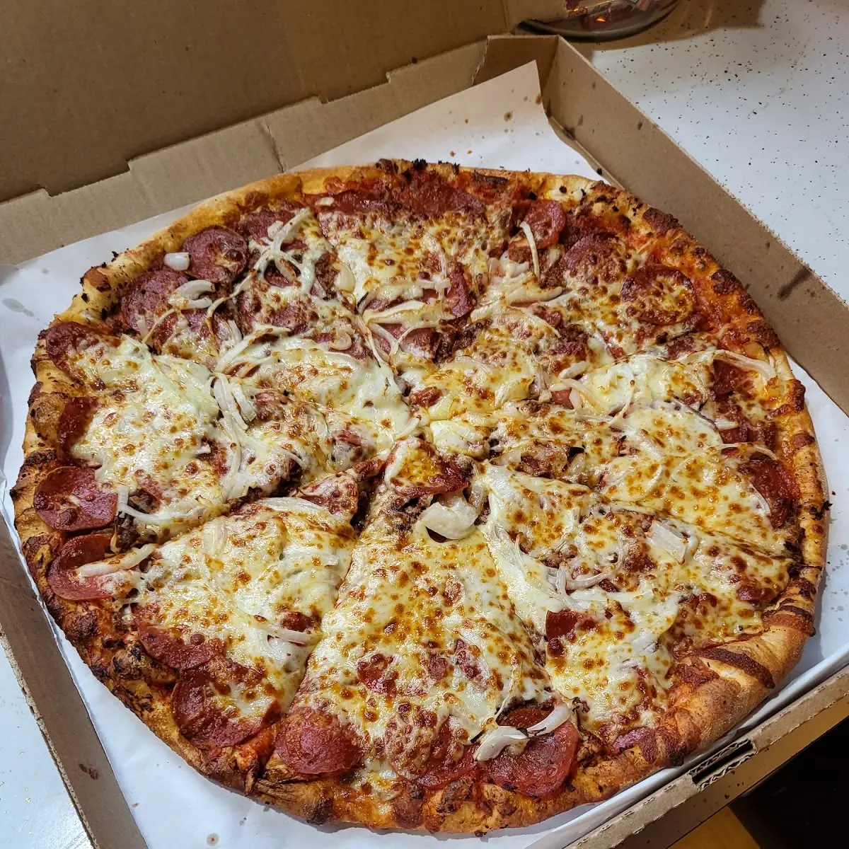 Large Red Potato Pizza Calzone