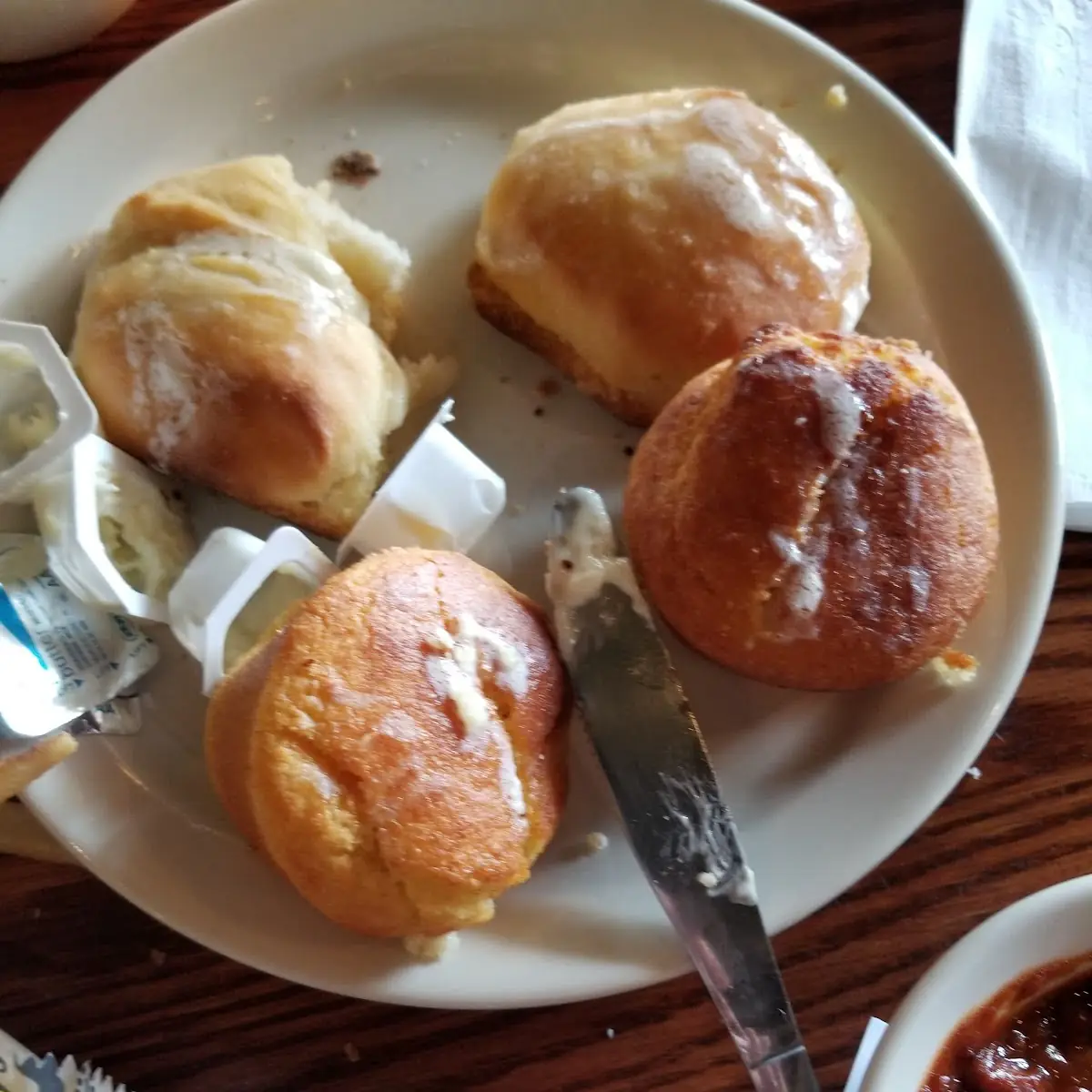 Biscuits and Corn Muffins