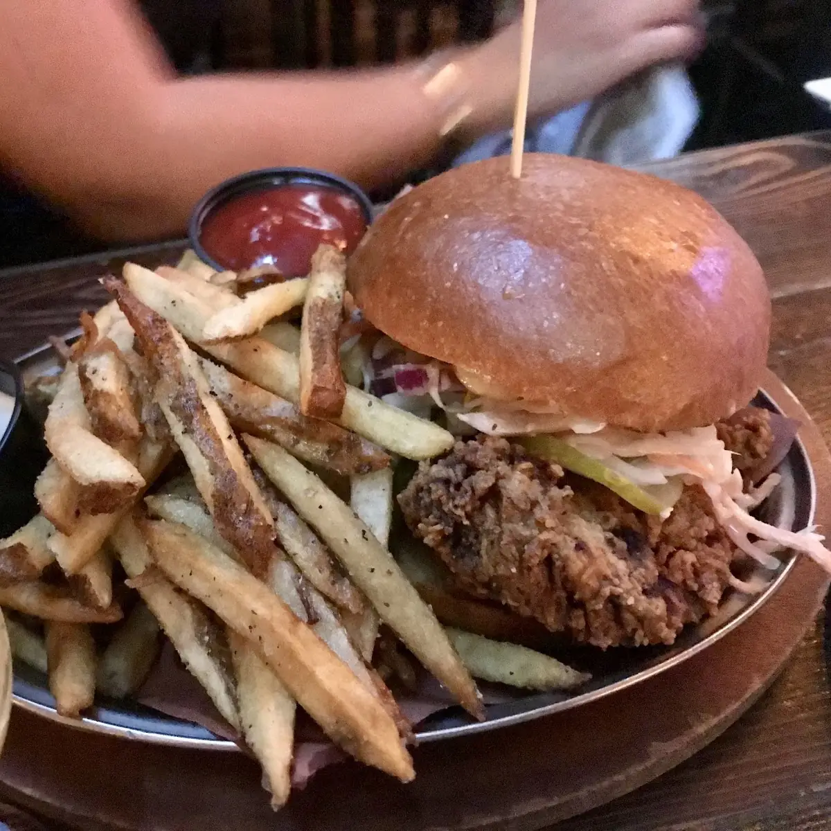 Buttermilk Chicken on Brioche