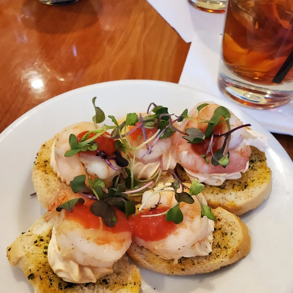 Cajun Shrimp Canapes